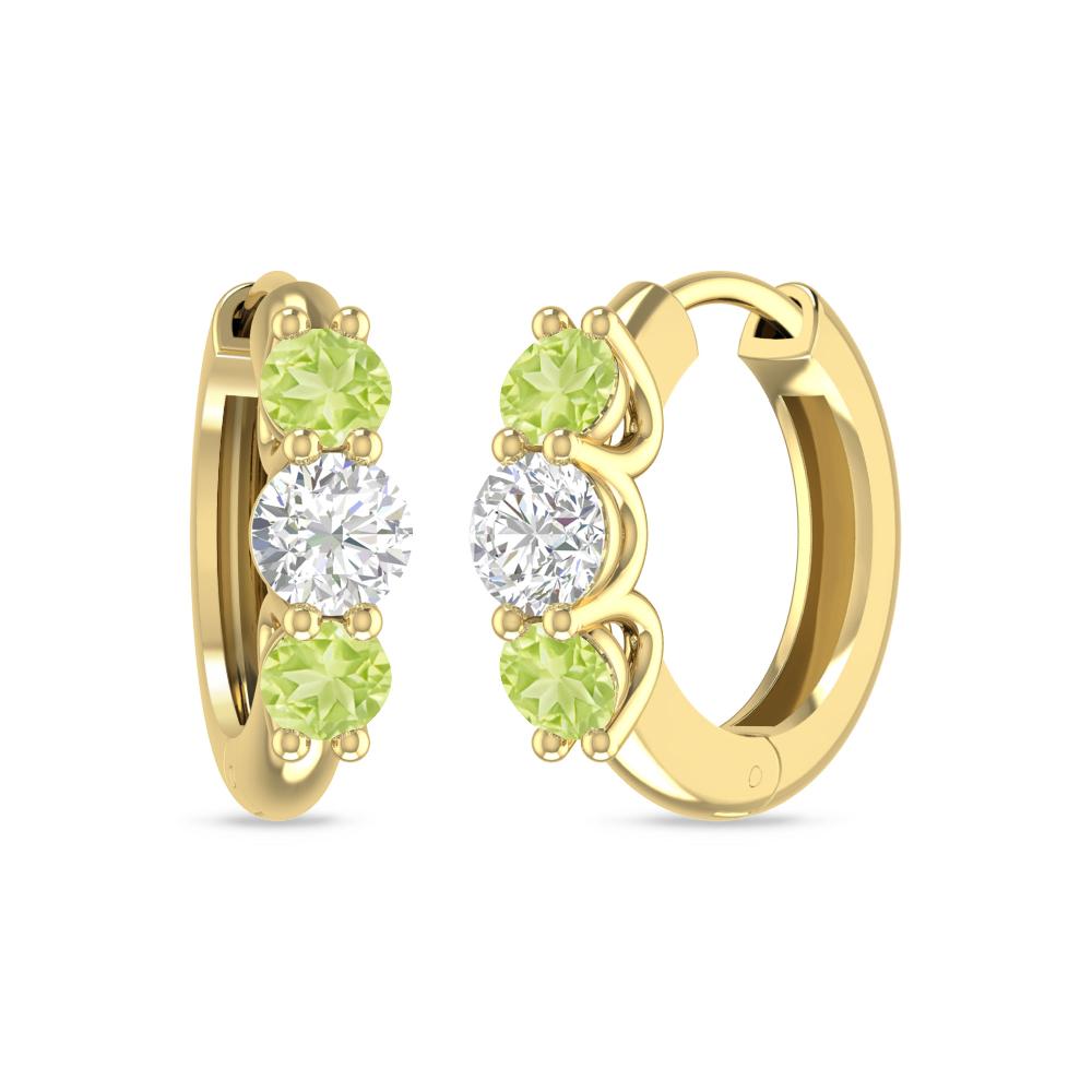 Yellow Gold - Peridot