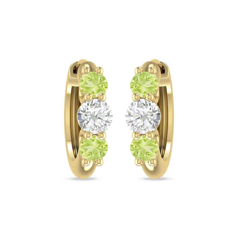 Yellow Gold - Peridot