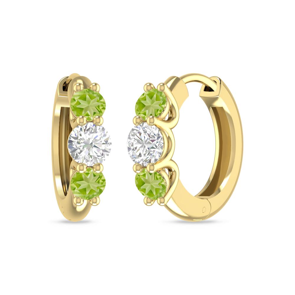Yellow Gold - Peridot