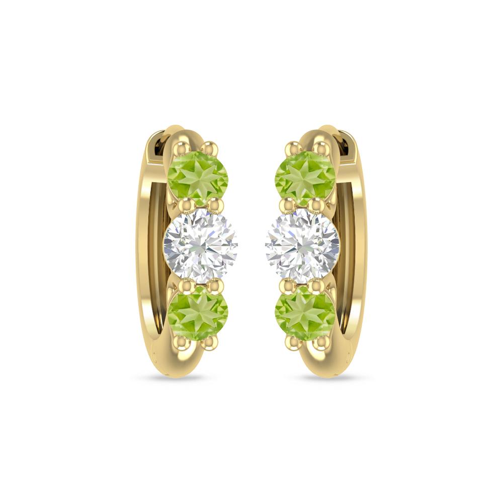Yellow Gold - Peridot