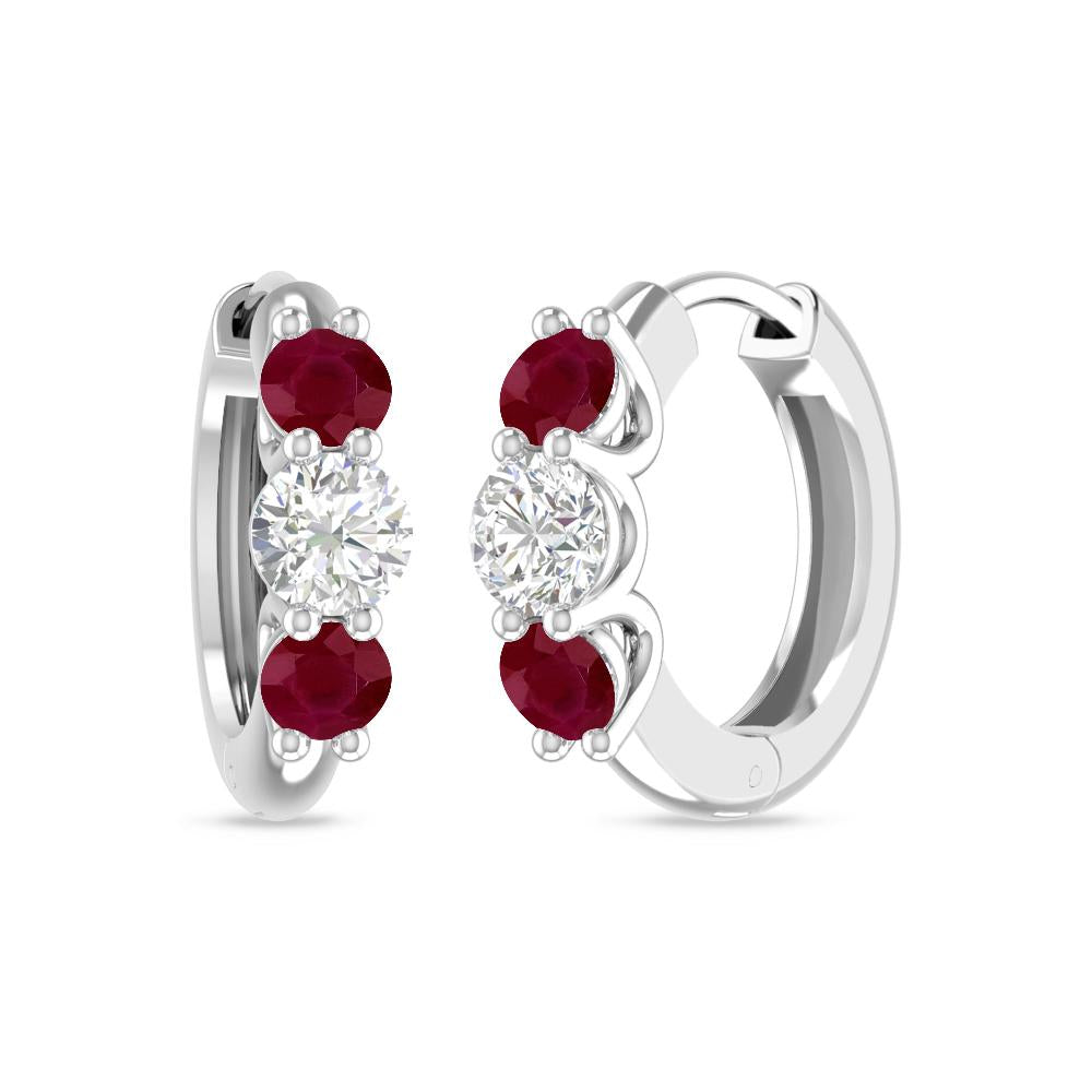 White Gold - Ruby