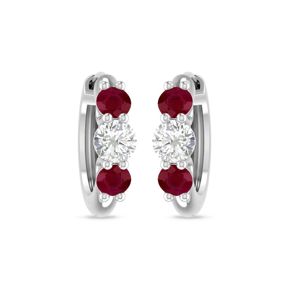 White Gold - Ruby