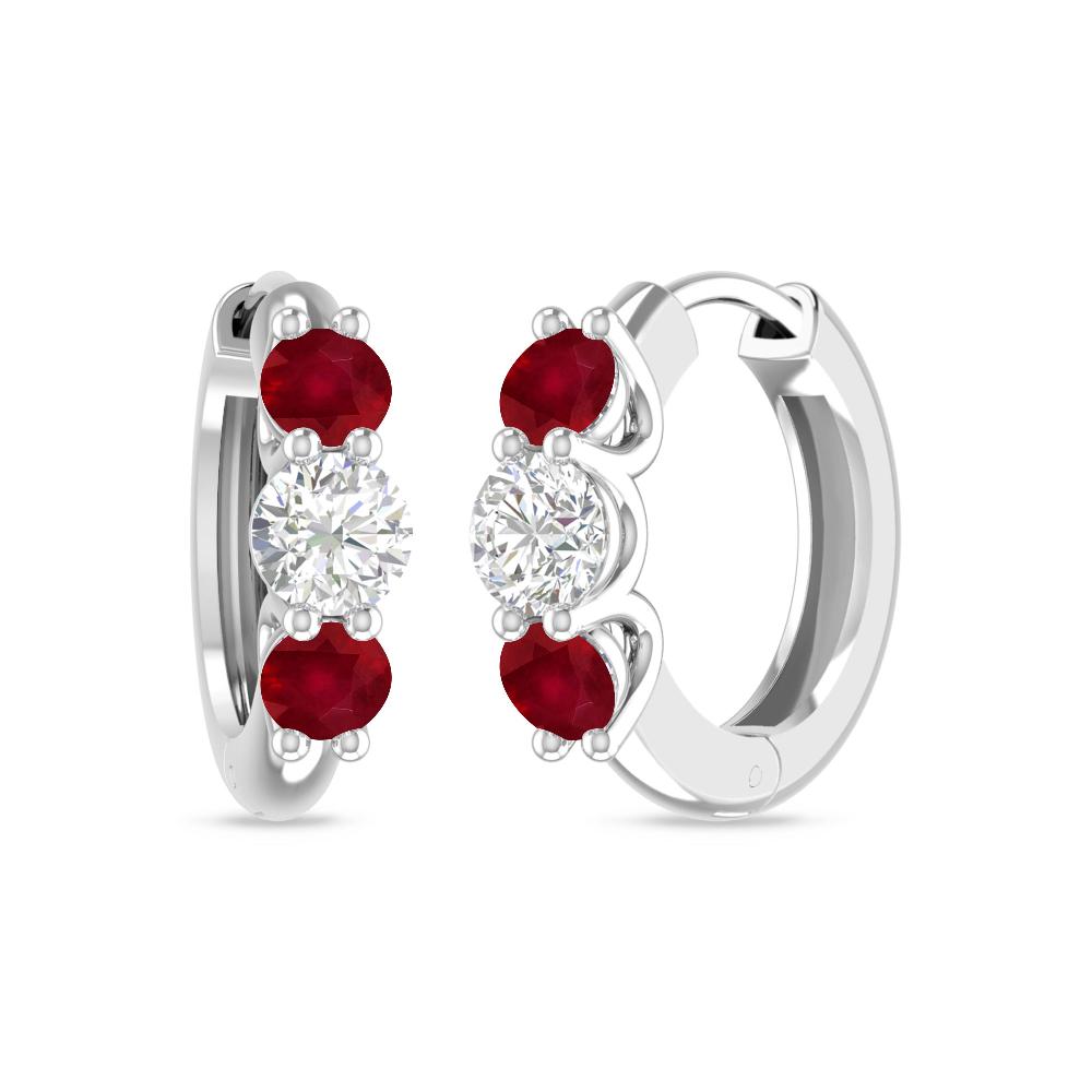 White Gold - Ruby