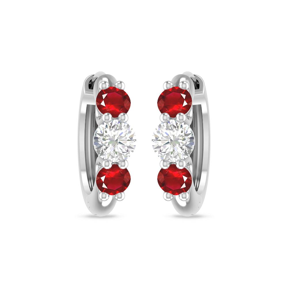 White Gold - Ruby