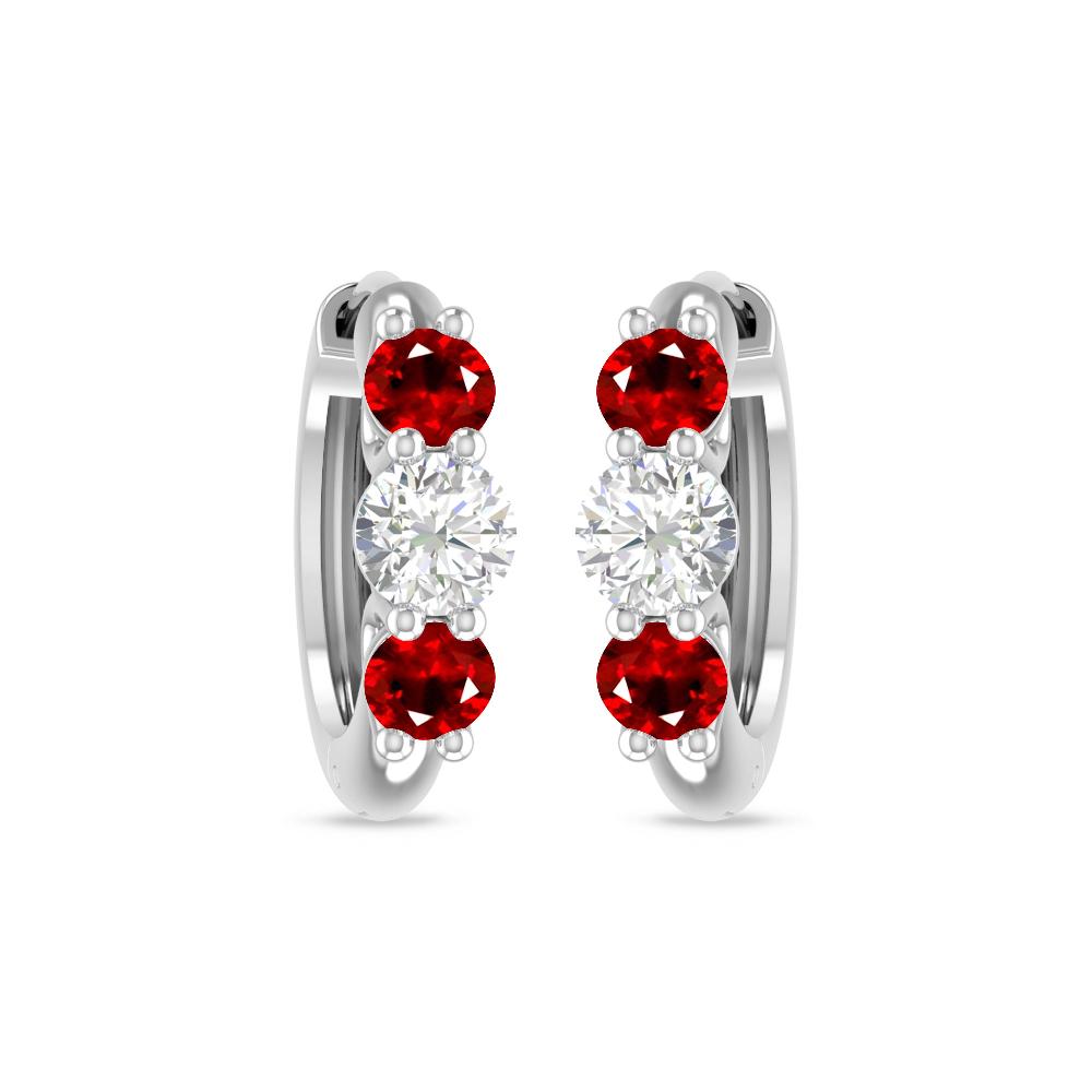 White Gold - Ruby