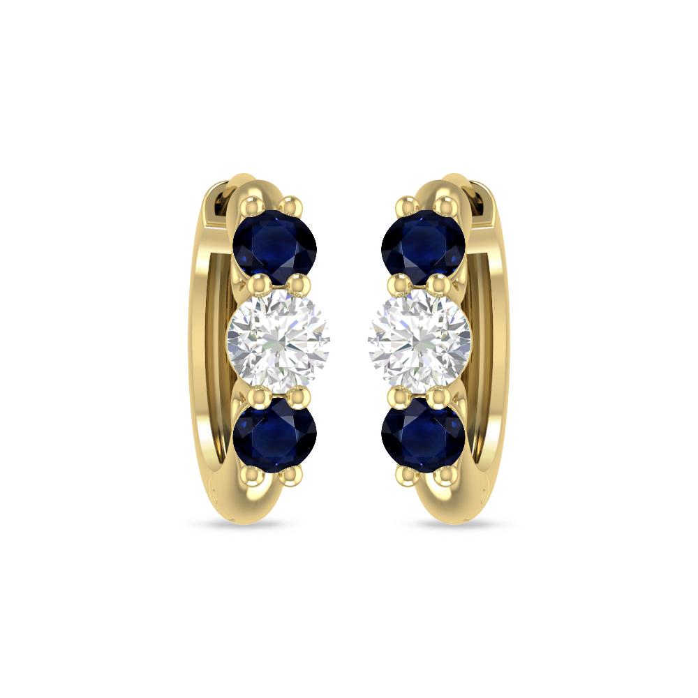 Yellow Gold - Sapphire