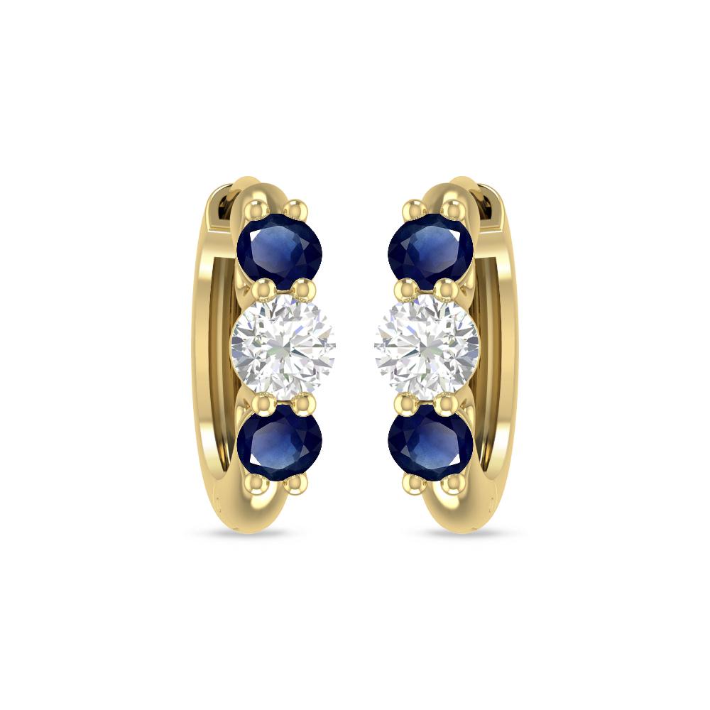 Yellow Gold - Sapphire