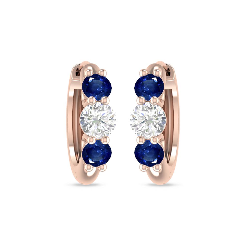 Rose Gold - Sapphire