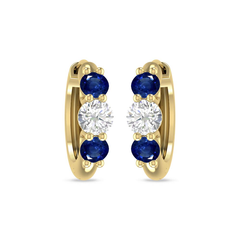 Yellow Gold - Sapphire