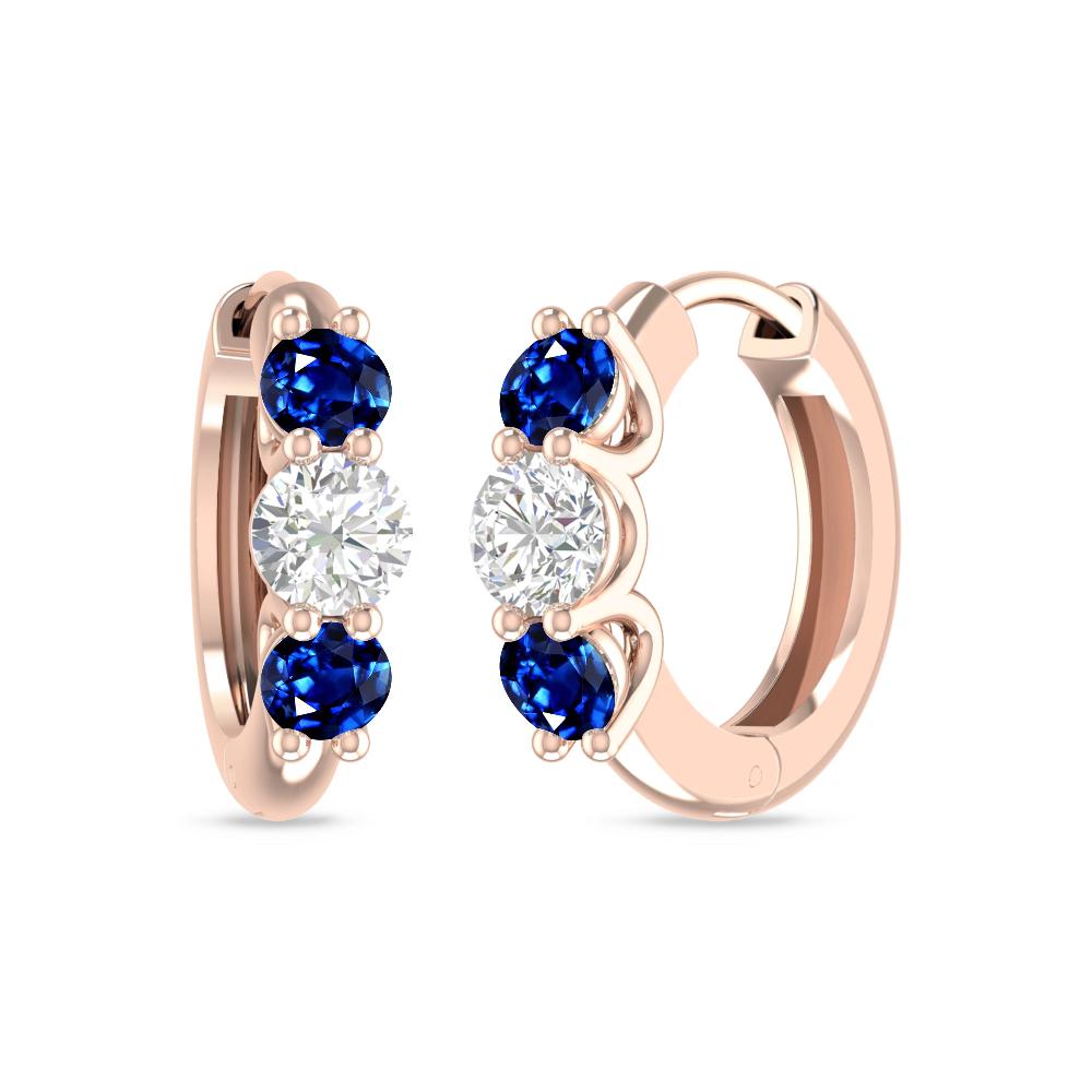 Rose Gold - Sapphire