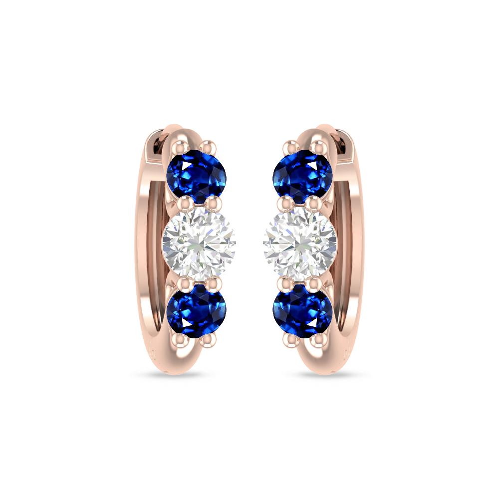 Rose Gold - Sapphire