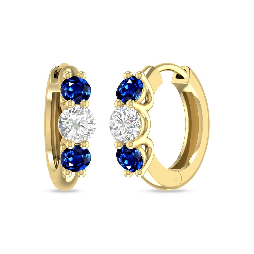 Yellow Gold - Sapphire