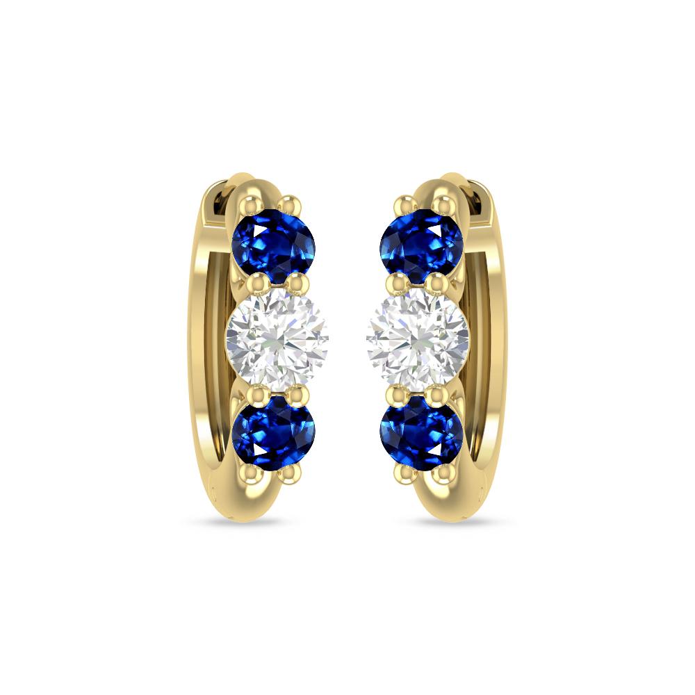 Yellow Gold - Sapphire