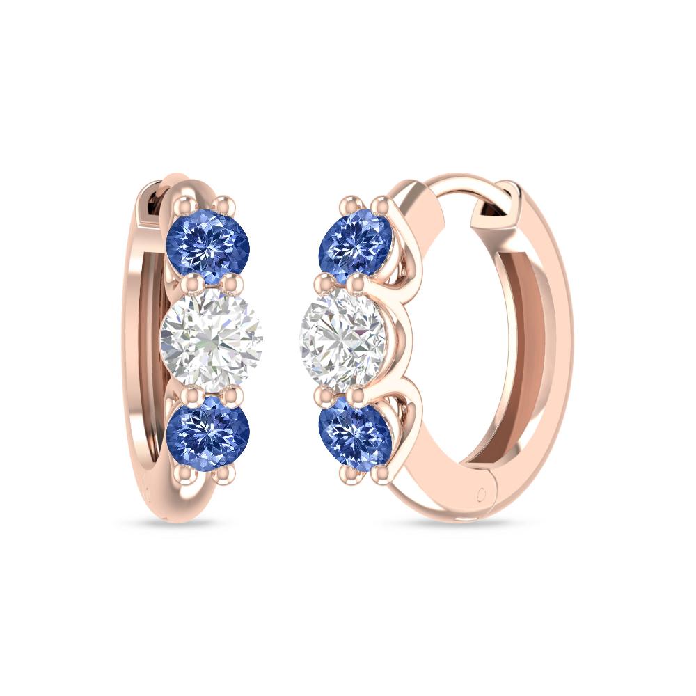 Rose Gold - Tanzanite
