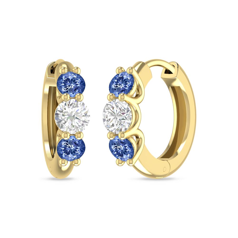 Yellow Gold - Tanzanite