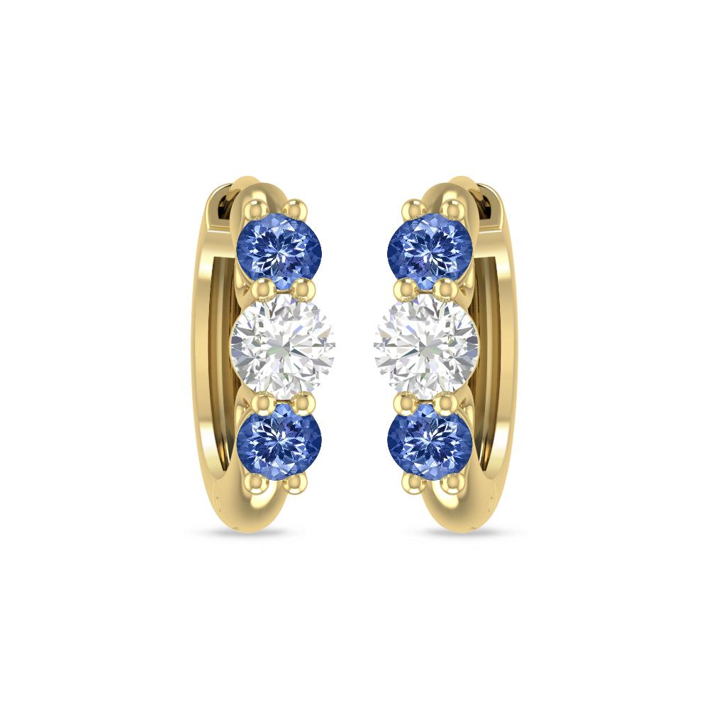 Yellow Gold - Tanzanite