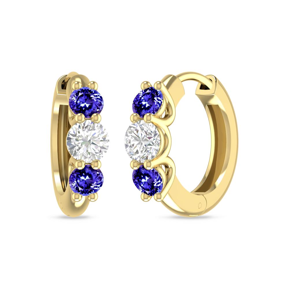 Yellow Gold - Tanzanite