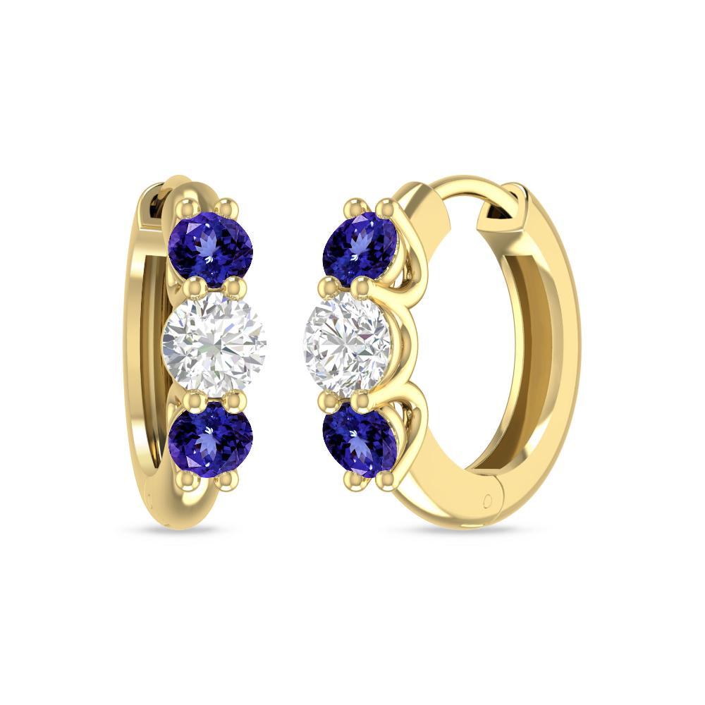 Yellow Gold - Tanzanite