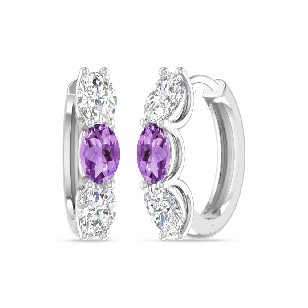 White Gold - Amethyst