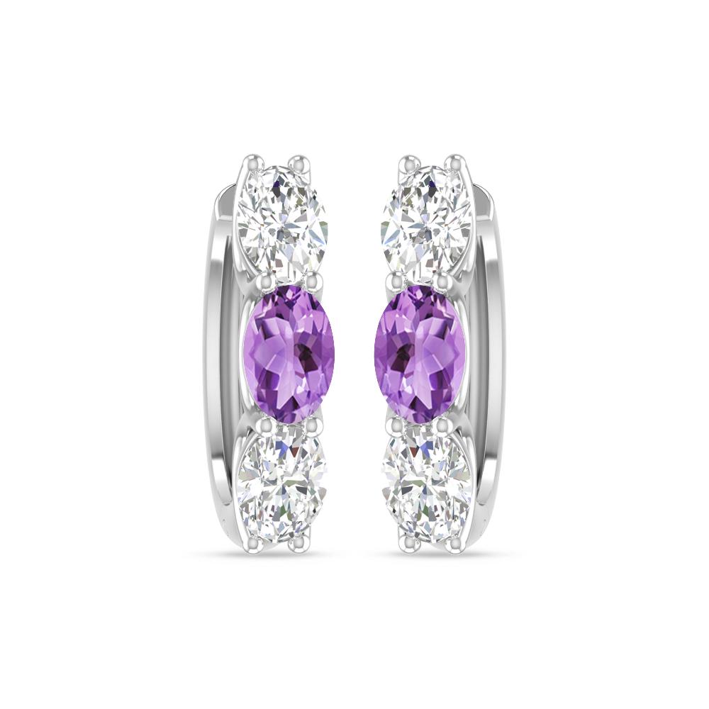 White Gold - Amethyst