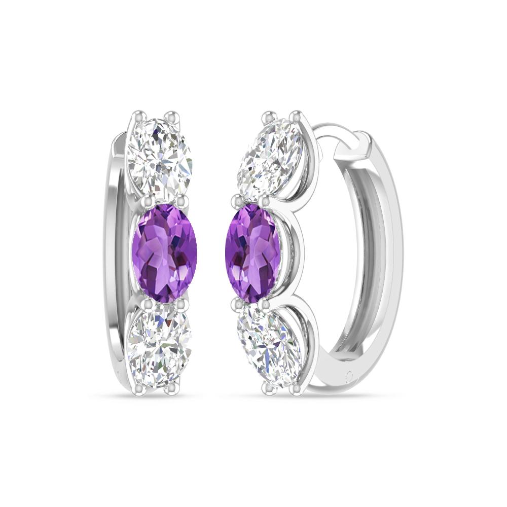 White Gold - Amethyst