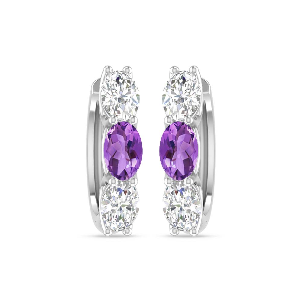White Gold - Amethyst