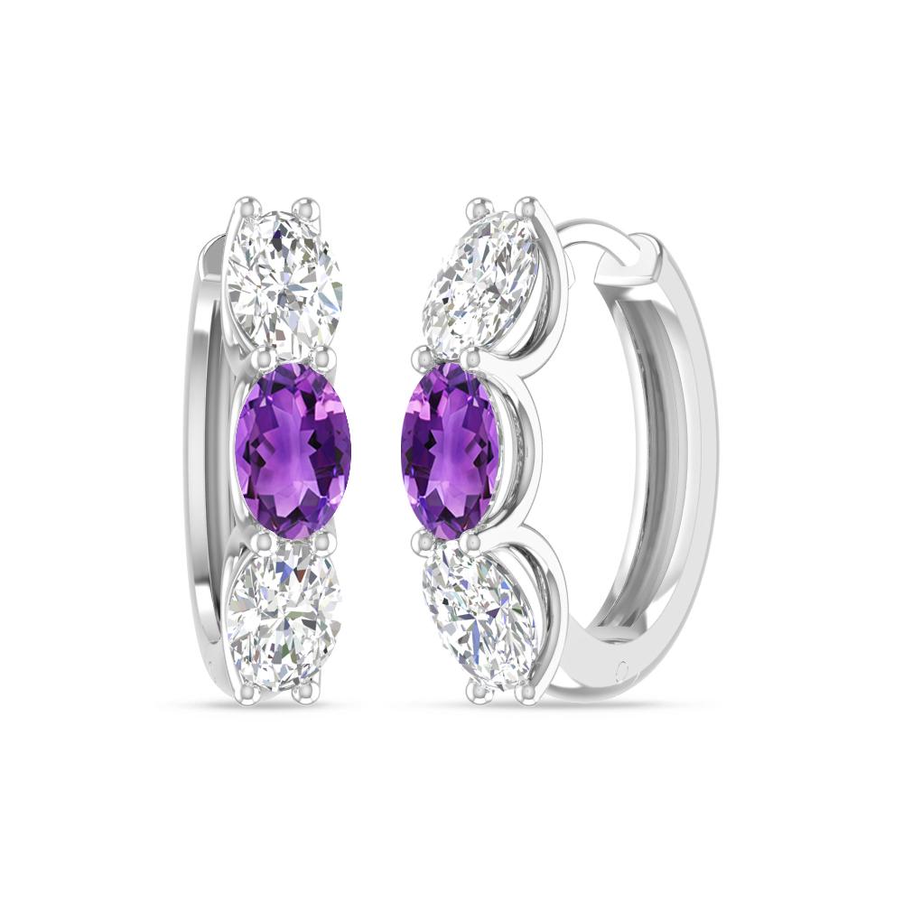 White Gold - Amethyst