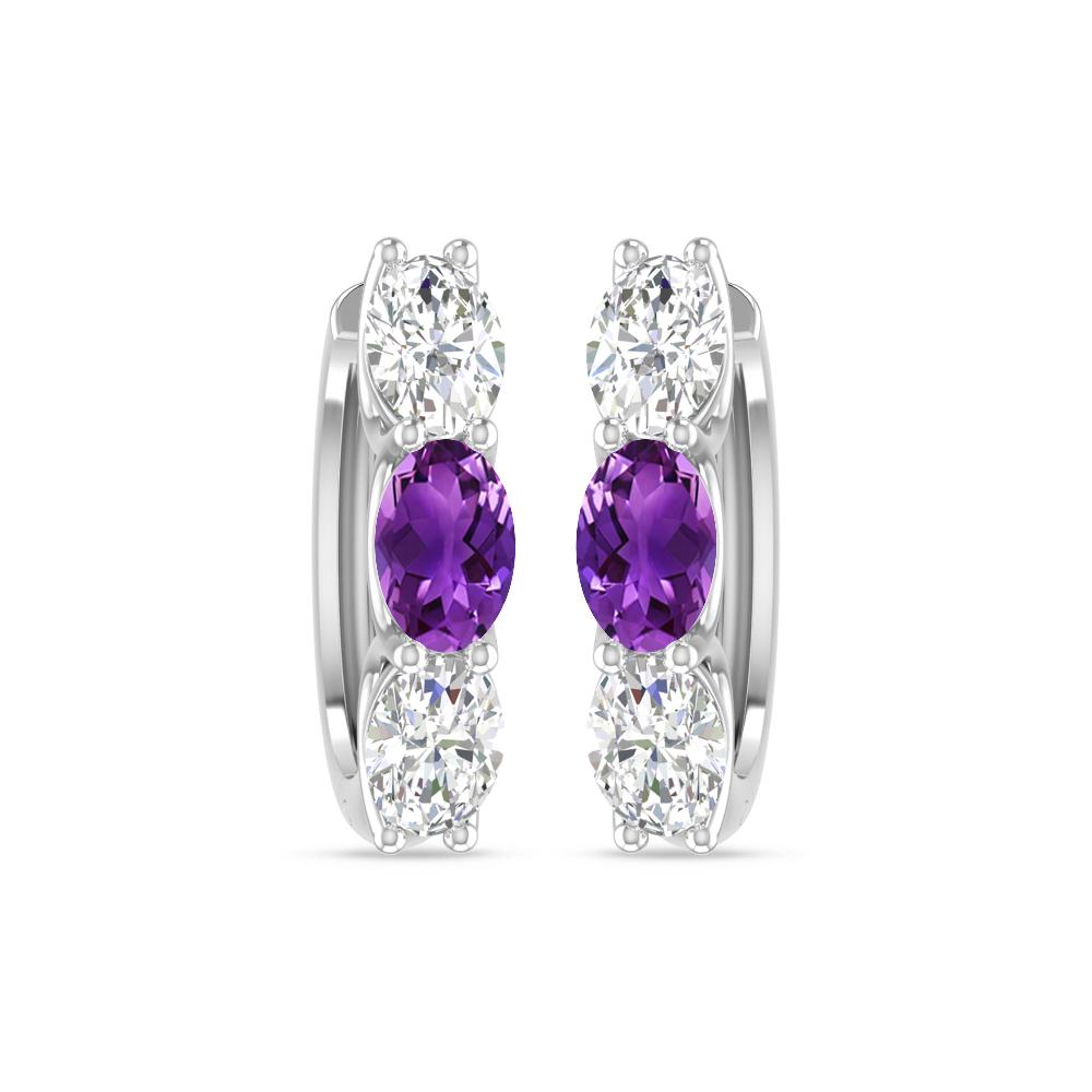 White Gold - Amethyst