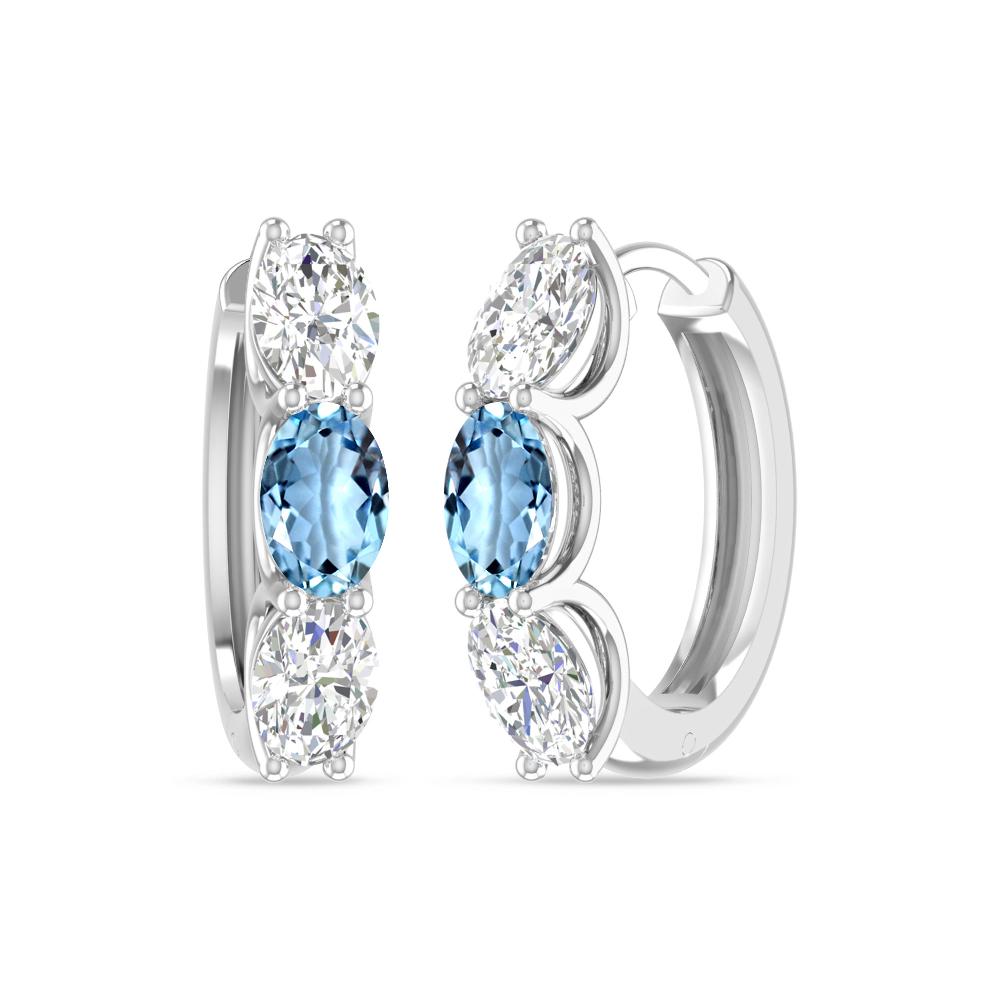 White Gold - Aquamarine