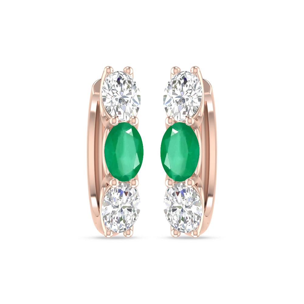 Rose Gold - Emerald