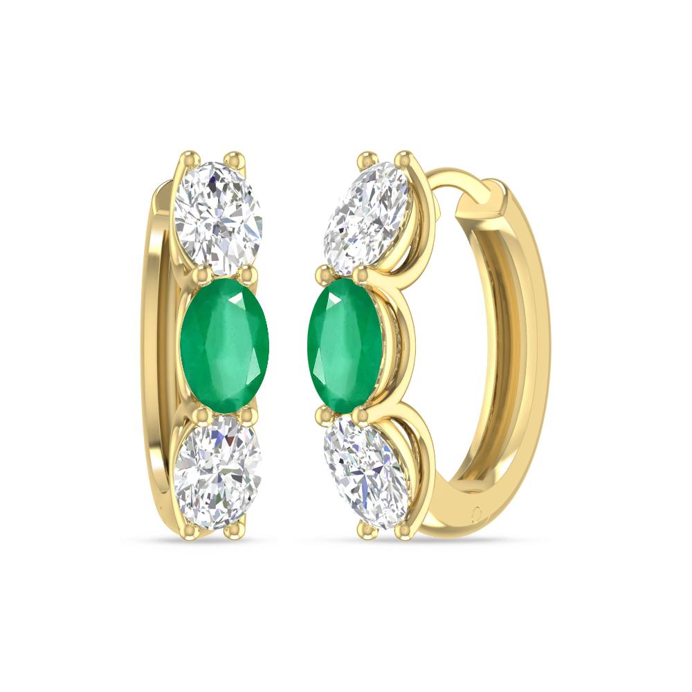 Yellow Gold - Emerald