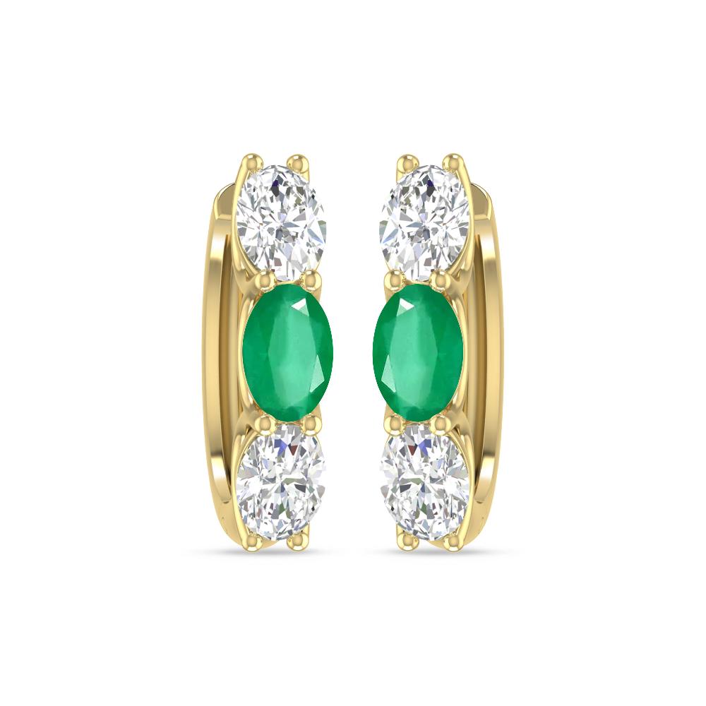 Yellow Gold - Emerald