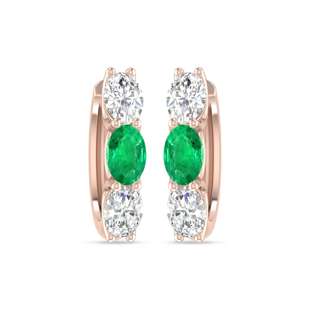 Rose Gold - Emerald
