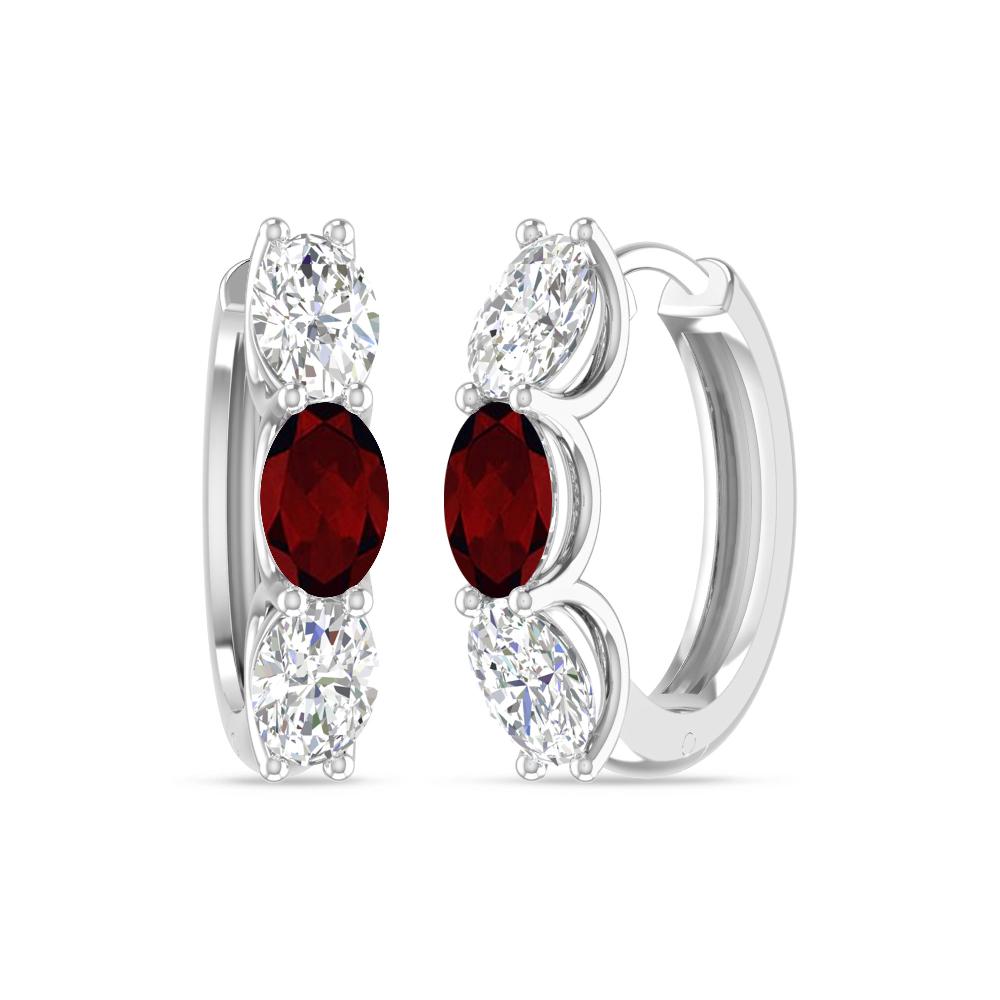 White Gold - Garnet