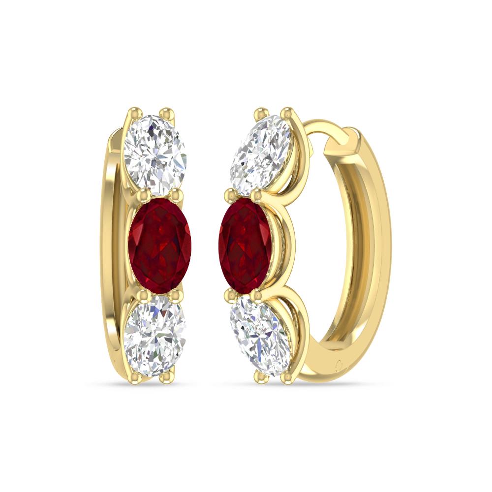 Yellow Gold - Garnet