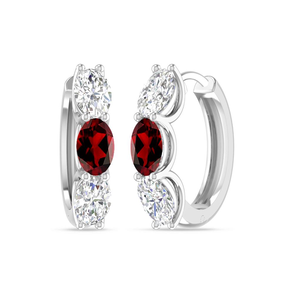 White Gold - Garnet