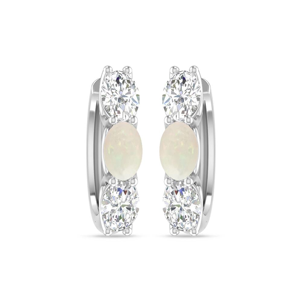 White Gold - Opal