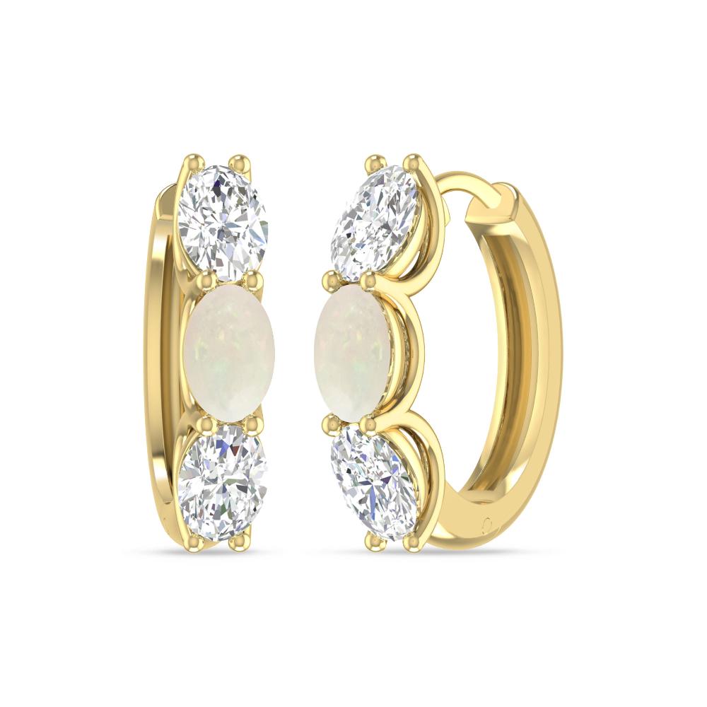 Yellow Gold - Opal