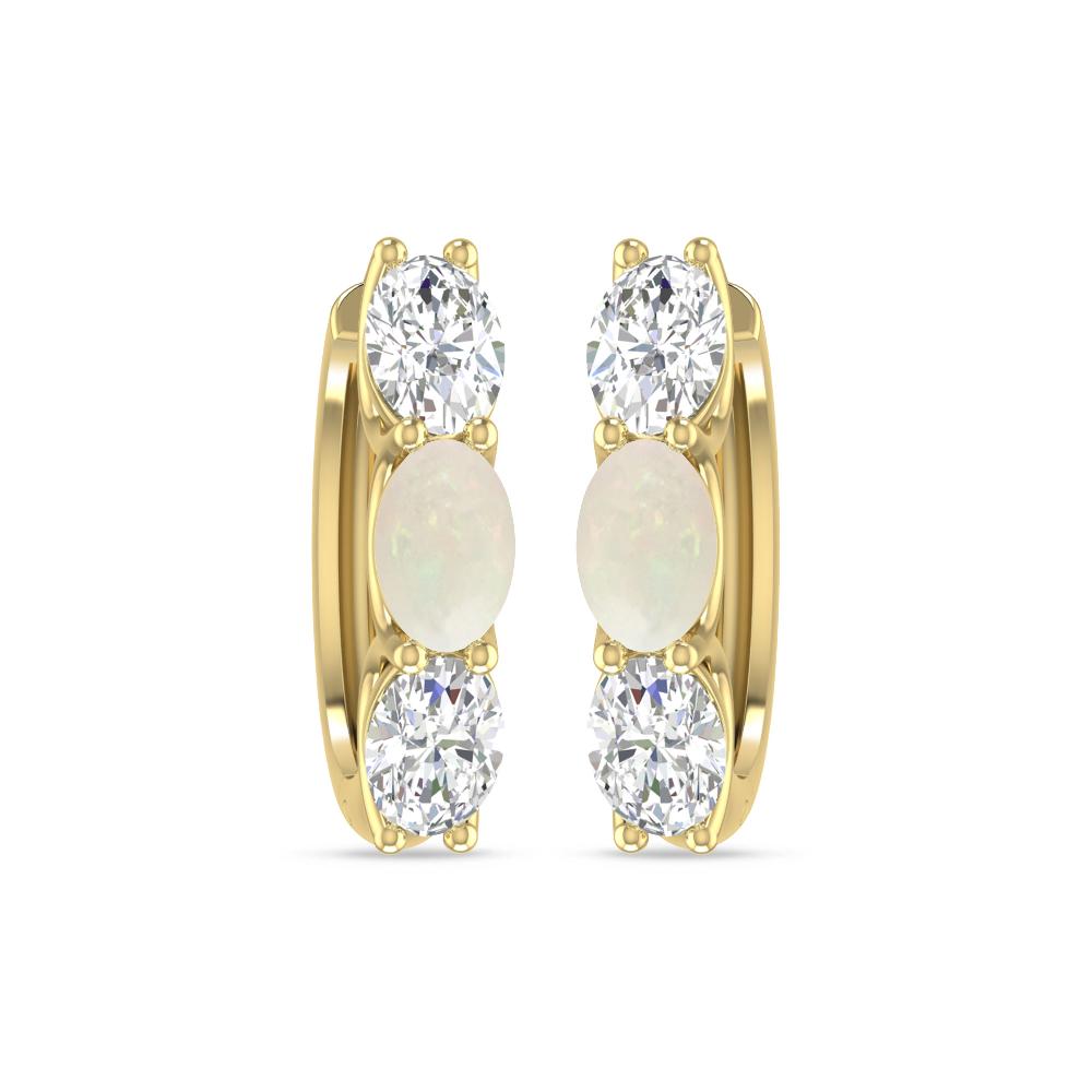 Yellow Gold - Opal
