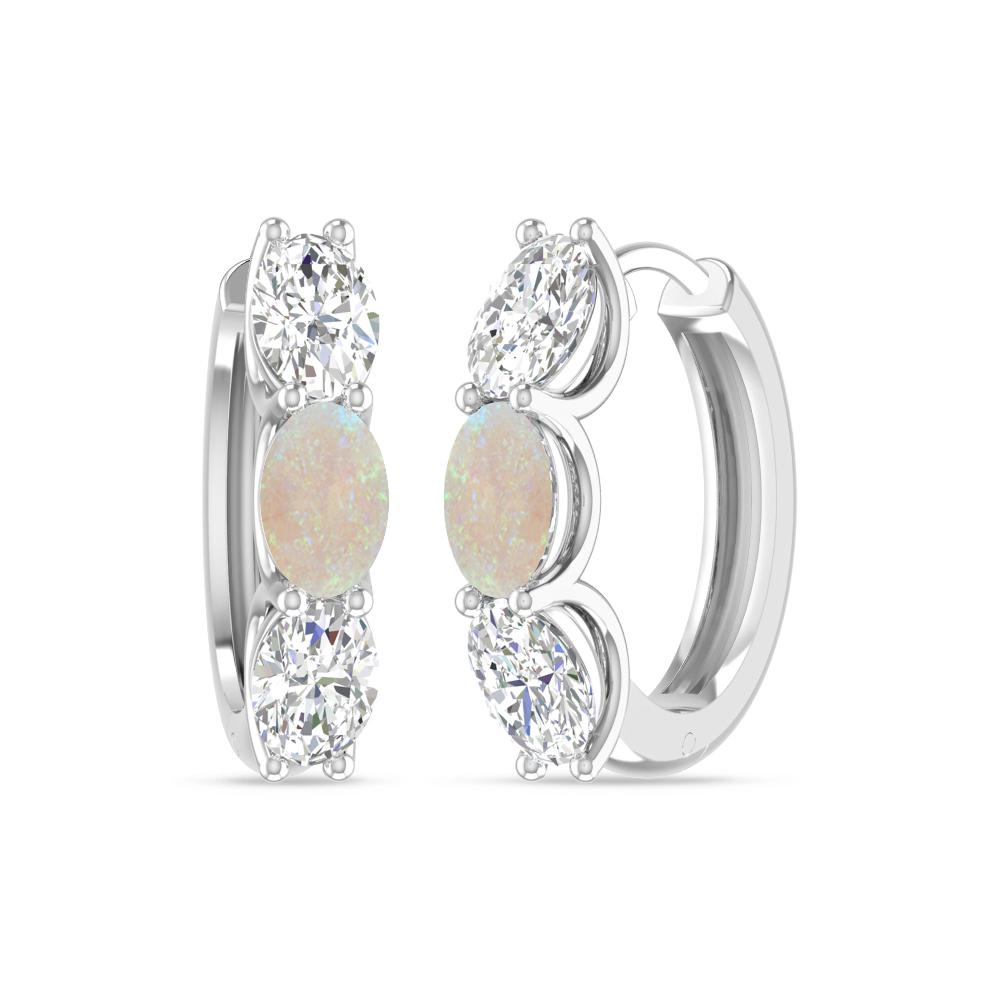 White Gold - Opal