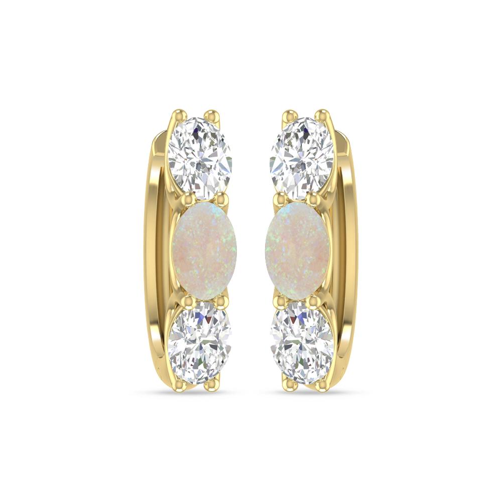 Yellow Gold - Opal