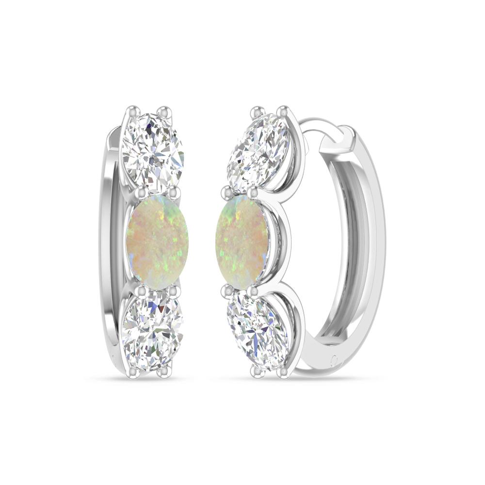 White Gold - Opal
