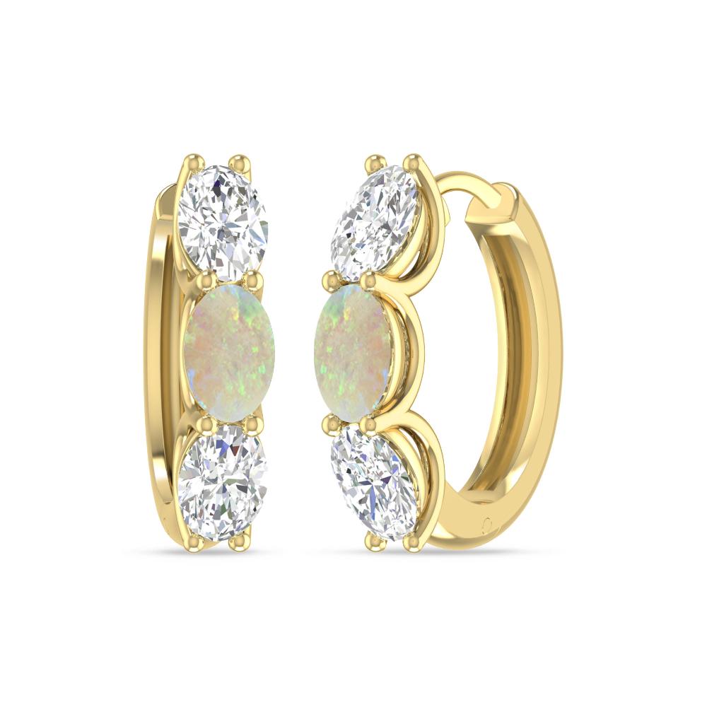Yellow Gold - Opal