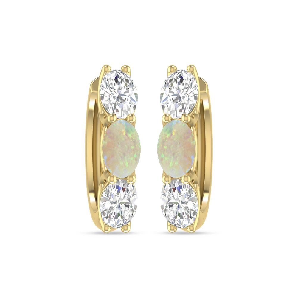 Yellow Gold - Opal