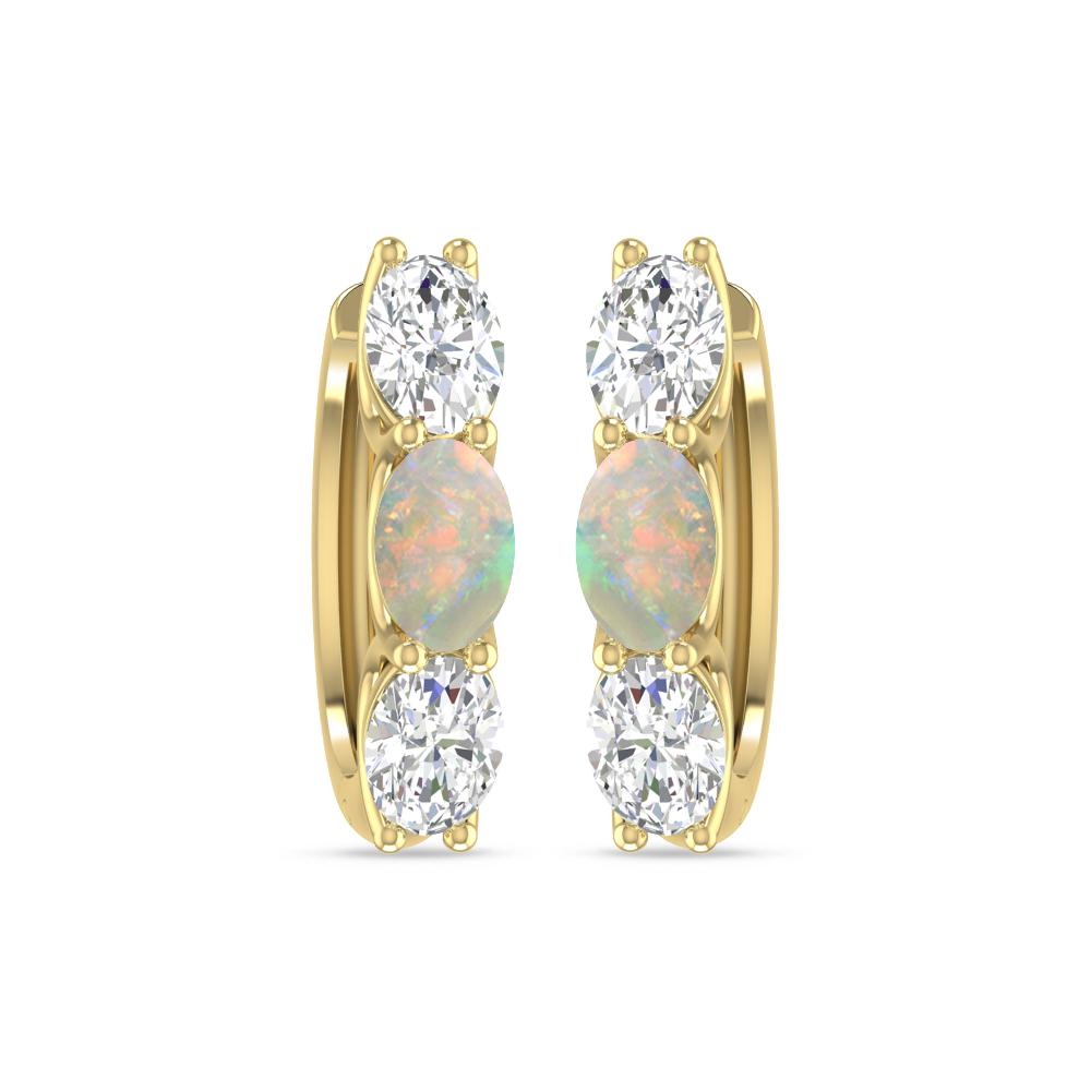 Yellow Gold - Opal