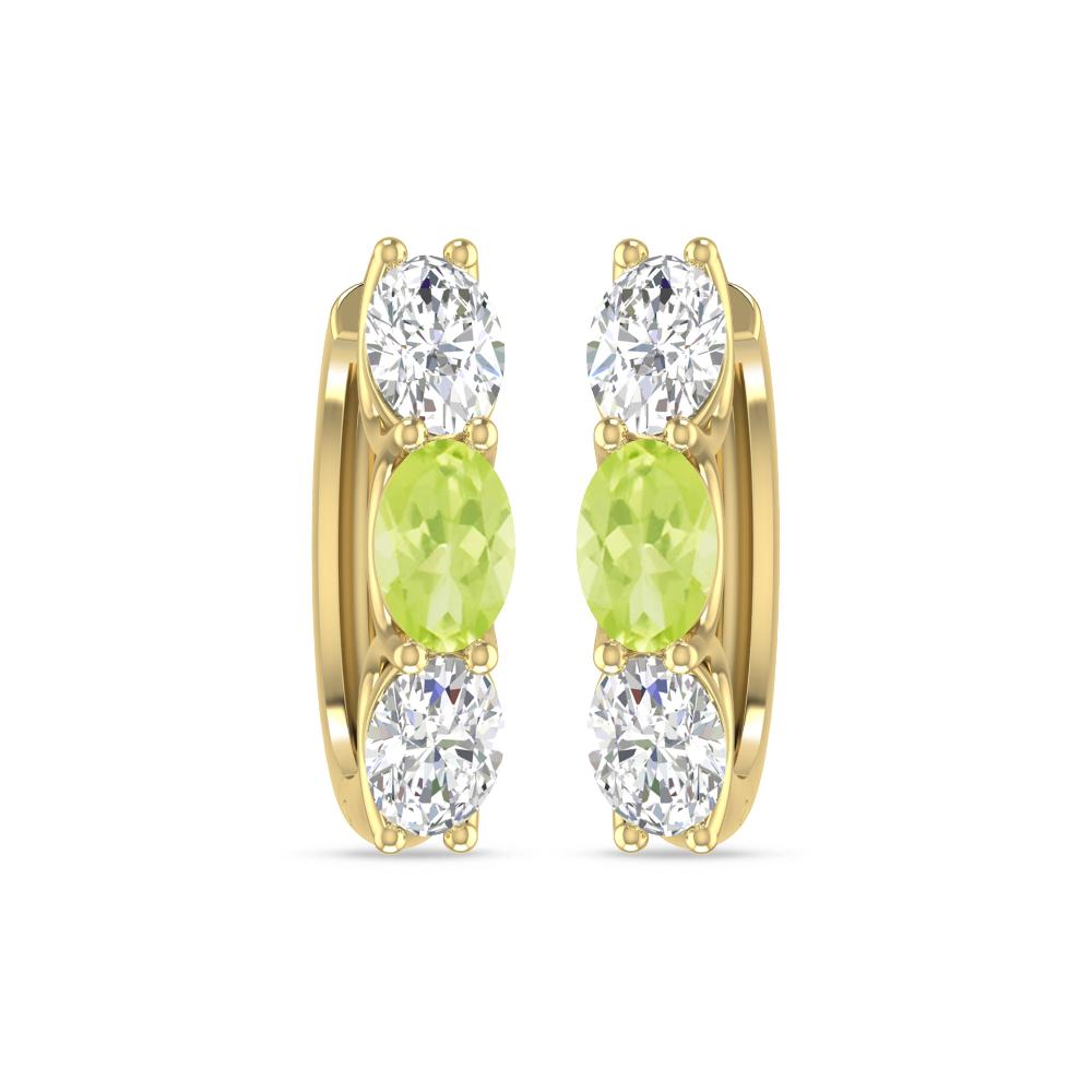 Yellow Gold - Peridot
