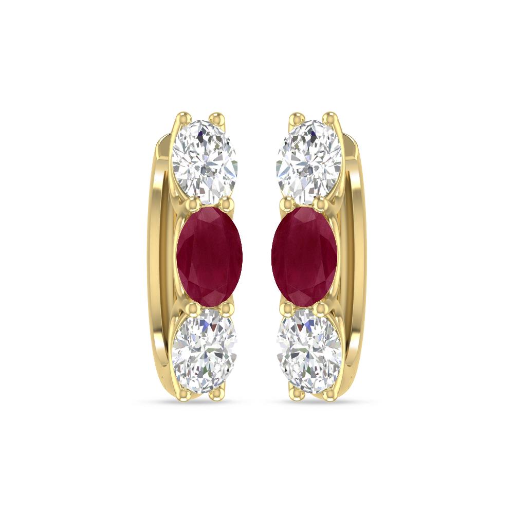 Yellow Gold - Ruby