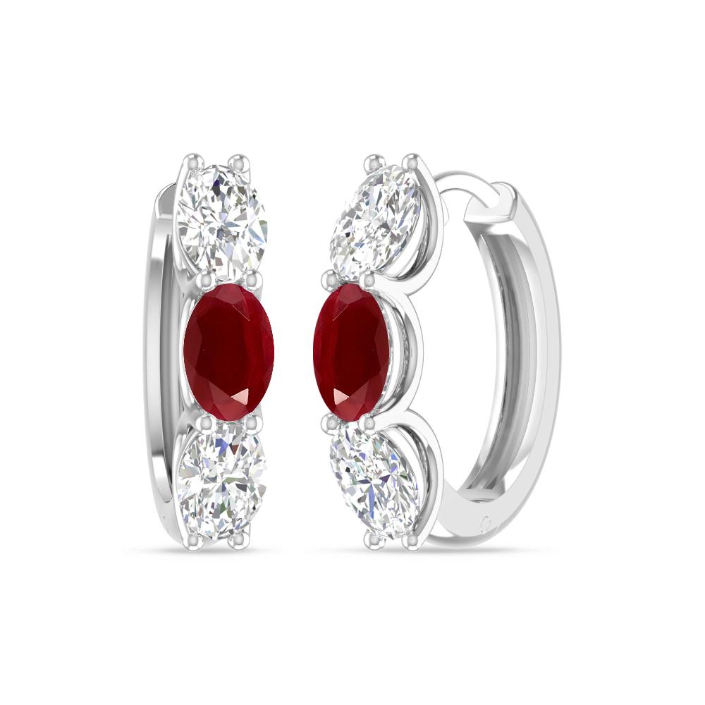 White Gold - Ruby
