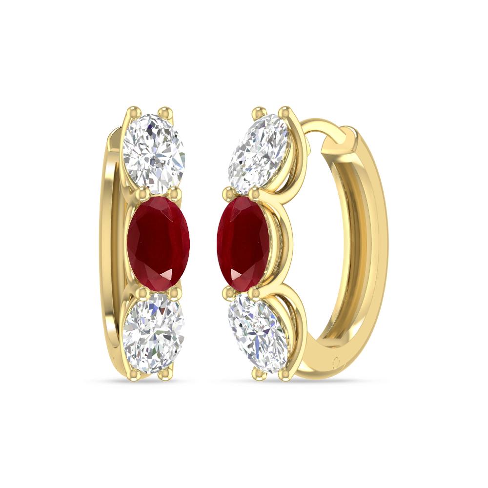 Yellow Gold - Ruby