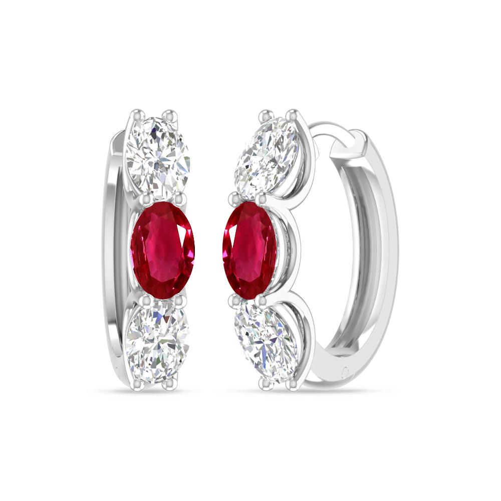 White Gold - Ruby
